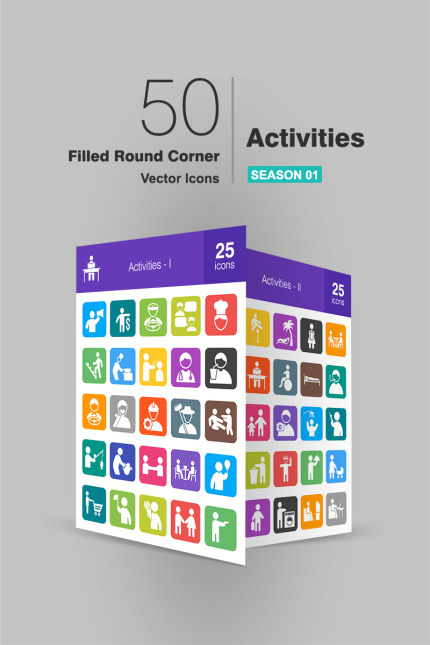 Kit Graphique #93762 Activity Icons Divers Modles Web - Logo template Preview