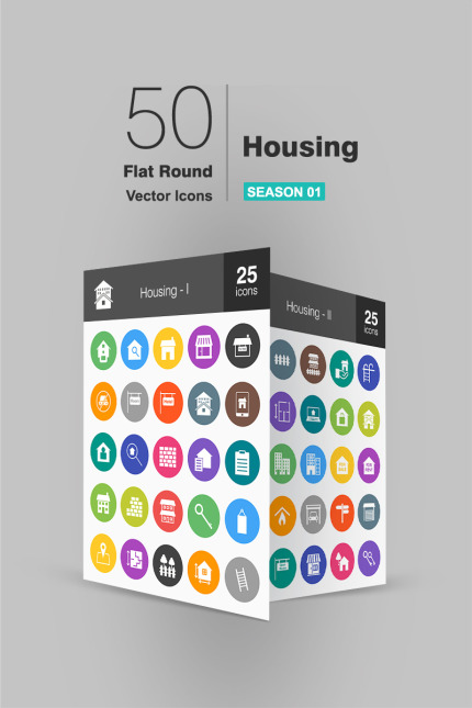 Kit Graphique #93773 Housing Icon Divers Modles Web - Logo template Preview