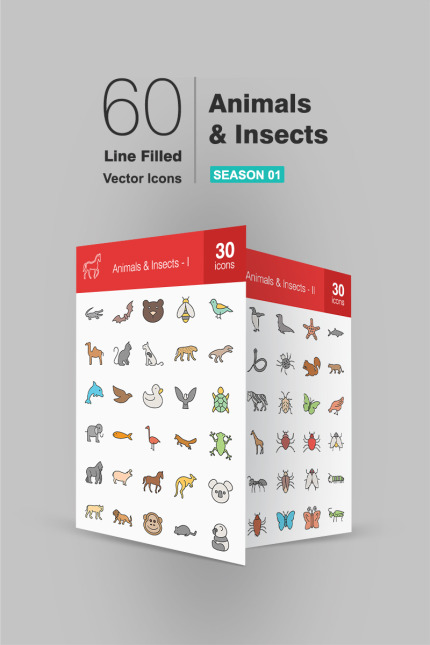 Kit Graphique #93802 Animals Icon Divers Modles Web - Logo template Preview