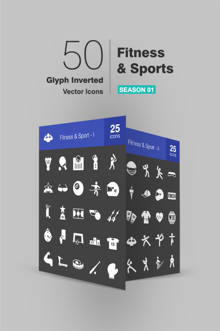 Kit Graphique #93805 Fitness Icon Divers Modles Web - Logo template Preview