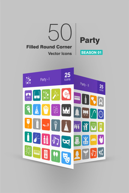 Kit Graphique #93806 Party Icon Divers Modles Web - Logo template Preview