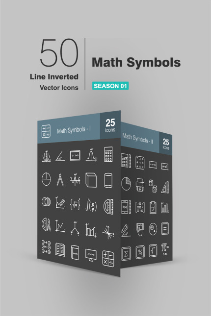 Kit Graphique #93837 Math Icon Divers Modles Web - Logo template Preview
