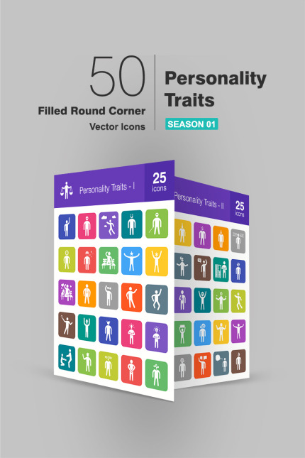 Kit Graphique #93840 Personality Icon Divers Modles Web - Logo template Preview