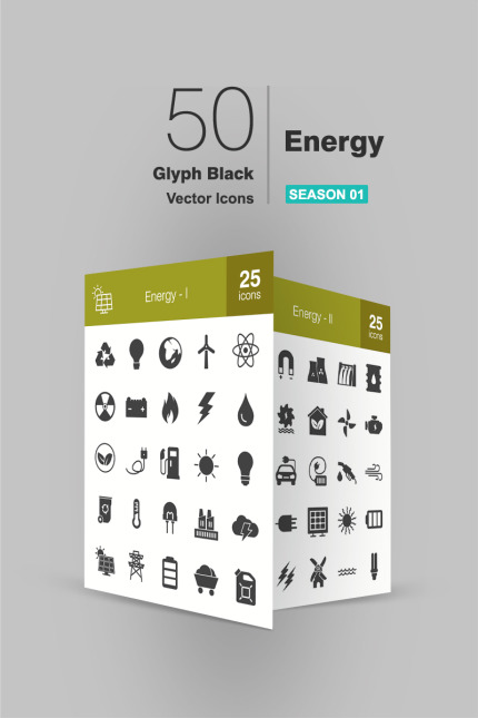 Kit Graphique #93850 Energy Icon Divers Modles Web - Logo template Preview