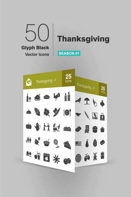 Kit Graphique #93904 Thanksgiving Icon Divers Modles Web - Logo template Preview