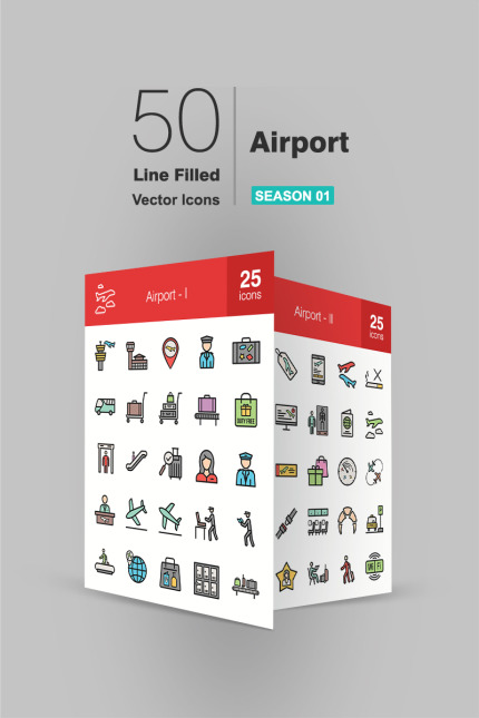 Kit Graphique #93906 Airport Icon Divers Modles Web - Logo template Preview