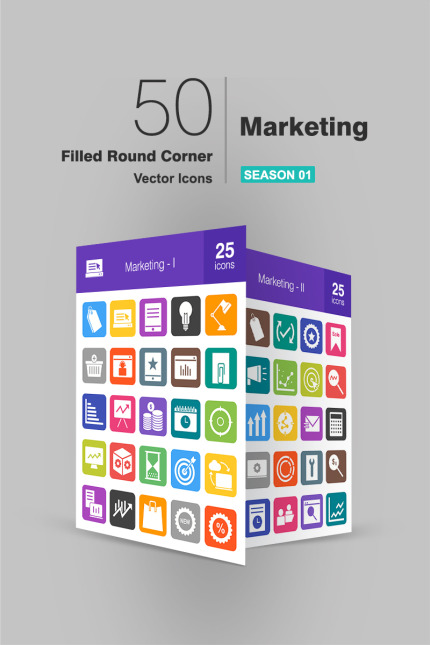 Kit Graphique #93924 Marketing Icon Divers Modles Web - Logo template Preview