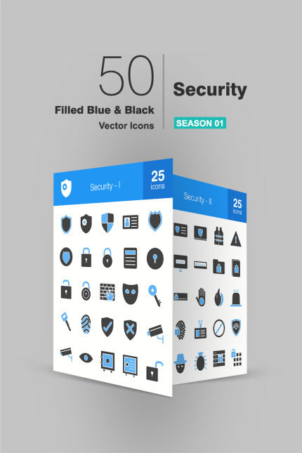 Kit Graphique #93925 Security Icon Divers Modles Web - Logo template Preview