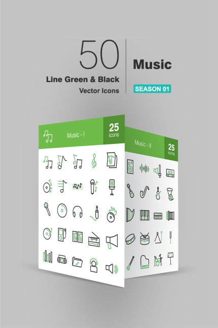 Kit Graphique #93930 Music Icon Divers Modles Web - Logo template Preview
