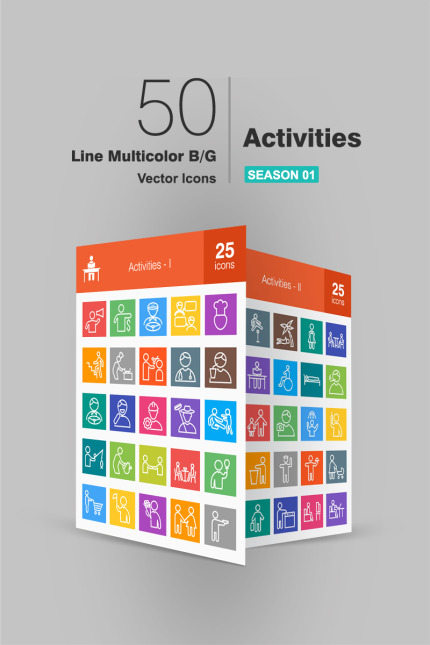 Kit Graphique #94062 Activity Icons Divers Modles Web - Logo template Preview