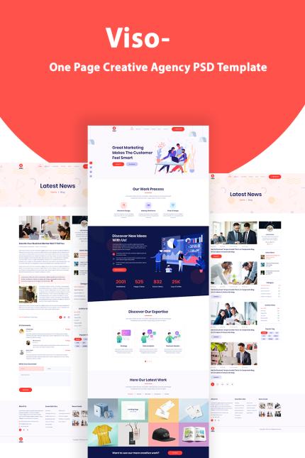 Kit Graphique #94094 Psad Agency Divers Modles Web - Logo template Preview