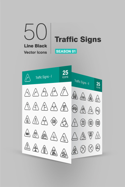 Kit Graphique #94155 Traffic Icon Divers Modles Web - Logo template Preview