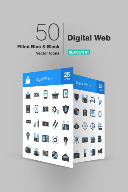 Kit Graphique #94164 Digital Icon Divers Modles Web - Logo template Preview