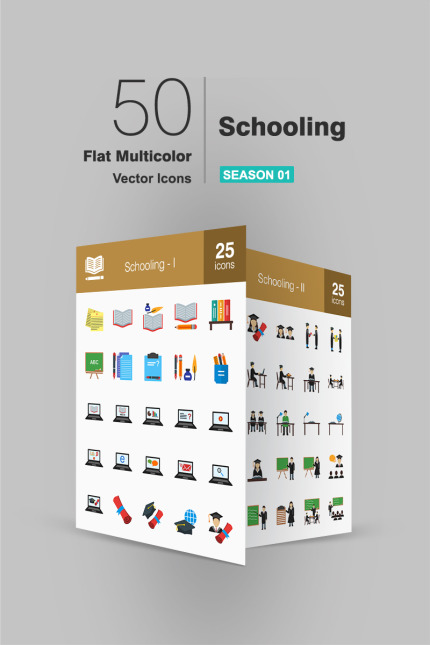 Kit Graphique #94256 School Icon Divers Modles Web - Logo template Preview