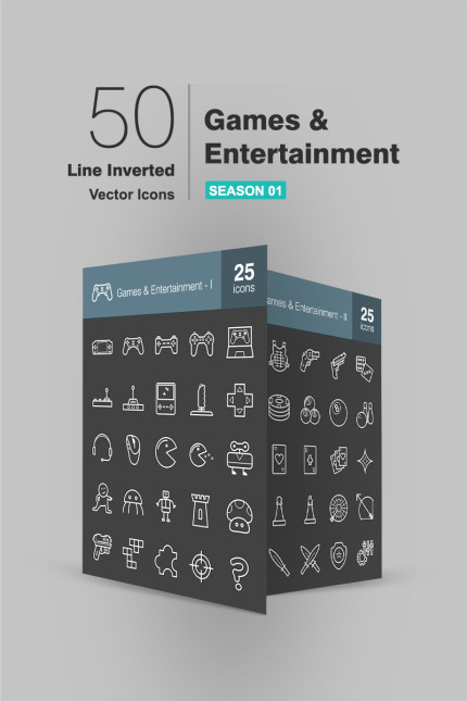 Kit Graphique #94262 Games Icon Divers Modles Web - Logo template Preview