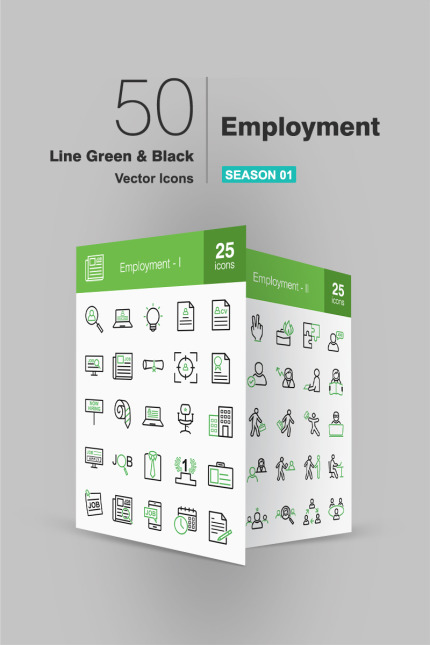 Kit Graphique #94272 Employment Icon Divers Modles Web - Logo template Preview