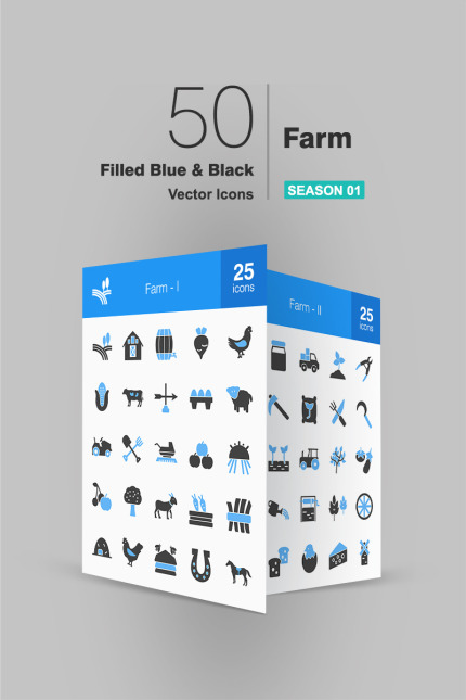 Kit Graphique #94282 Farm Icon Divers Modles Web - Logo template Preview
