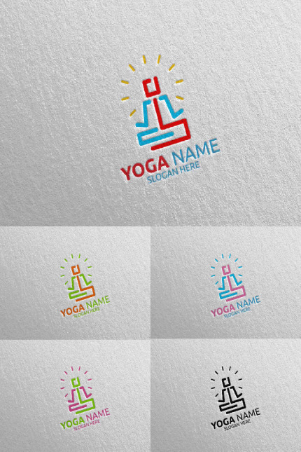 Kit Graphique #94300 Yoga Spa Divers Modles Web - Logo template Preview
