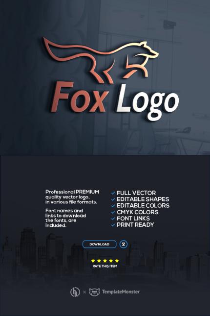 Kit Graphique #94306 Fox Logo Divers Modles Web - Logo template Preview