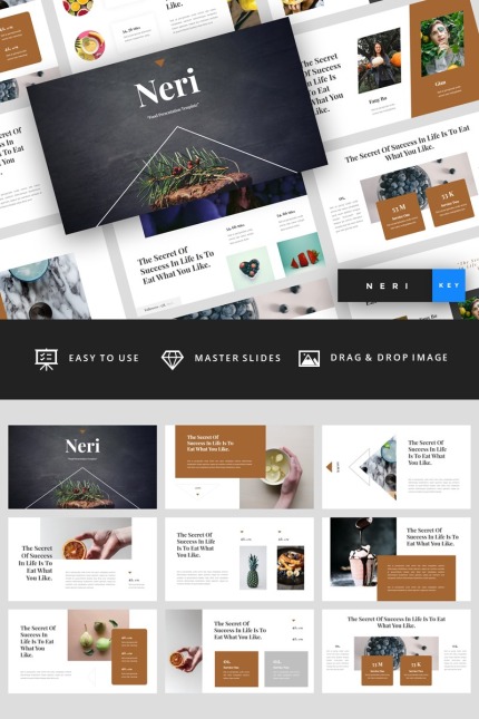 Kit Graphique #94378 Food Snacks Divers Modles Web - Logo template Preview