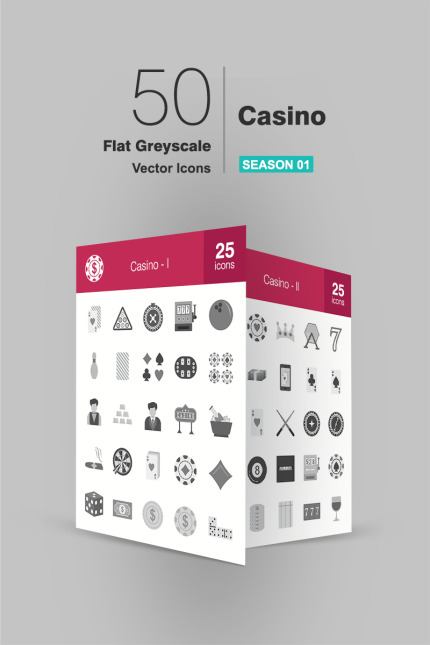 Kit Graphique #94489 Casino Icon Divers Modles Web - Logo template Preview