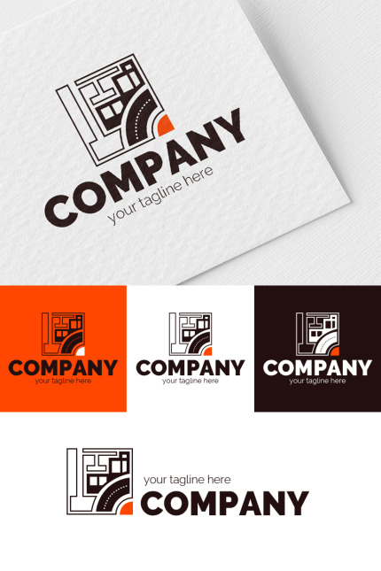 Kit Graphique #94646 Square Construction Divers Modles Web - Logo template Preview