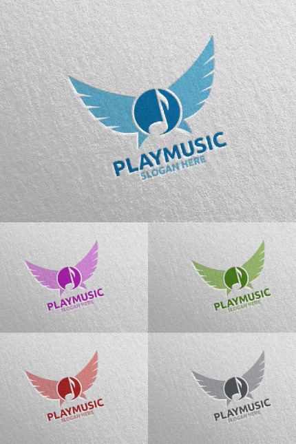 Kit Graphique #94650 Music Logo Divers Modles Web - Logo template Preview