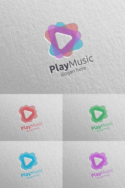 Kit Graphique #94659 Music Logo Divers Modles Web - Logo template Preview
