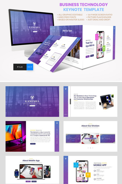 Kit Graphique #94726 Information Technology Divers Modèles Web - Logo template Preview