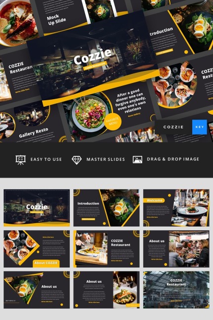 Kit Graphique #94734 Food Plat Divers Modles Web - Logo template Preview