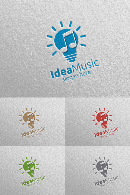 Kit Graphique #94842 Music Logo Divers Modles Web - Logo template Preview
