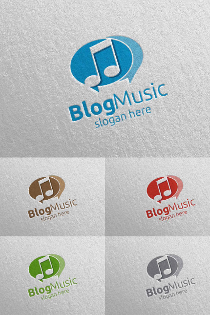 Kit Graphique #94843 Music Logo Divers Modles Web - Logo template Preview