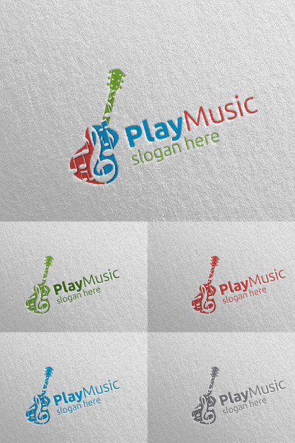 Kit Graphique #94846 Music Logo Divers Modles Web - Logo template Preview