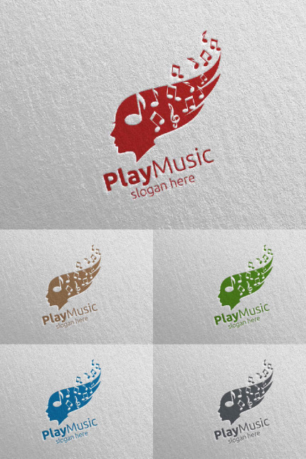 Kit Graphique #94856 Music Logo Divers Modles Web - Logo template Preview