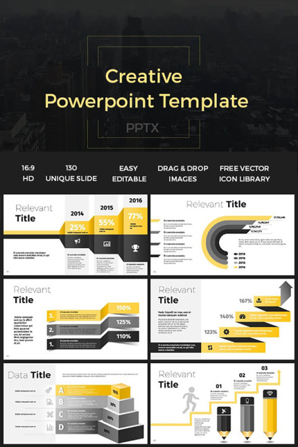 Kit Graphique #94924 Powerpoint Business Divers Modles Web - Logo template Preview