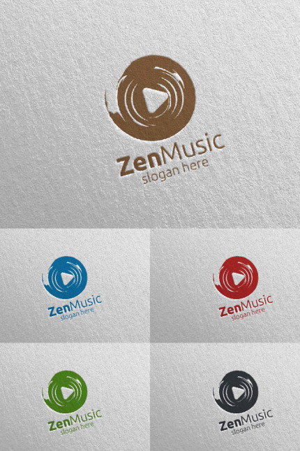 Kit Graphique #95172 Music Logo Divers Modles Web - Logo template Preview
