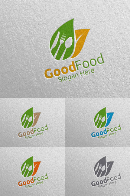 Kit Graphique #95193 Food Logo Divers Modles Web - Logo template Preview