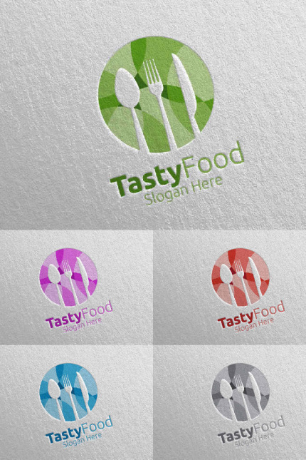 Kit Graphique #95198 Food Logo Divers Modles Web - Logo template Preview
