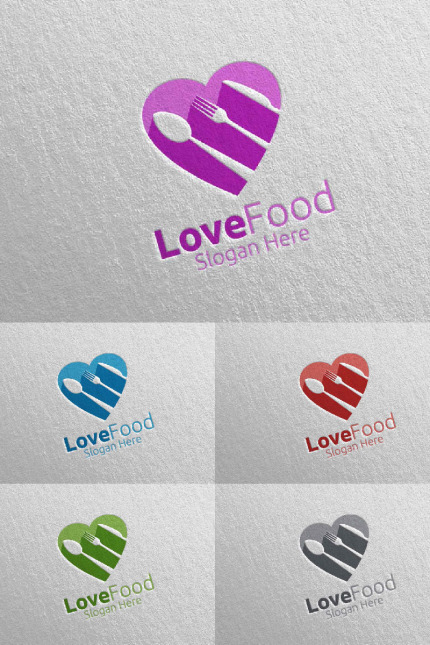 Kit Graphique #95201 Food Logo Divers Modles Web - Logo template Preview