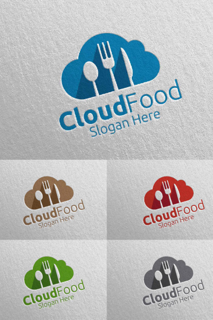 Kit Graphique #95238 Food Logo Divers Modles Web - Logo template Preview