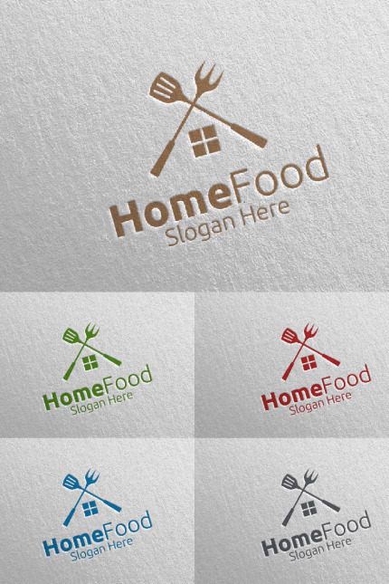 Kit Graphique #95258 Food Logo Divers Modles Web - Logo template Preview