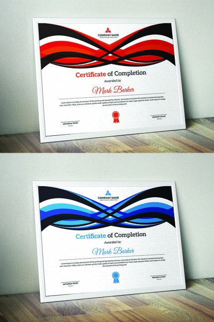 Kit Graphique #95324 Certificate Entreprise Divers Modles Web - Logo template Preview