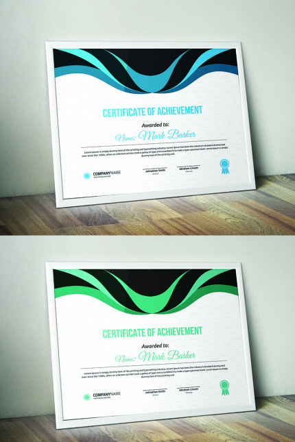 Kit Graphique #95327 Certificate Entreprise Divers Modles Web - Logo template Preview