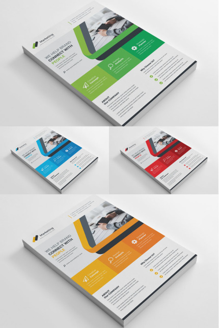 Kit Graphique #95354 Corporate Flyer Divers Modles Web - Logo template Preview