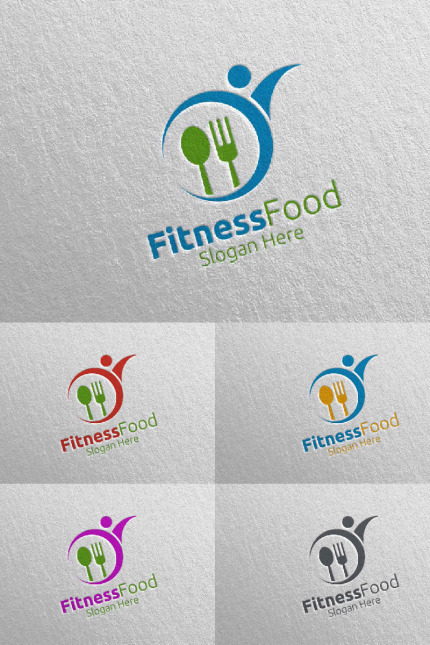 Kit Graphique #95463 Food Logo Divers Modles Web - Logo template Preview