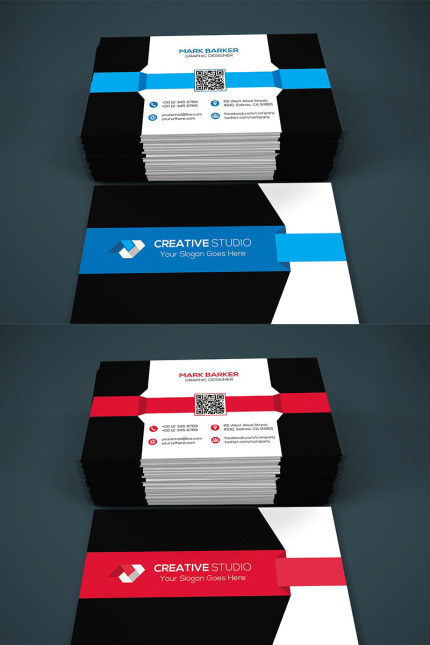 Kit Graphique #95535 Black Blue Divers Modles Web - Logo template Preview