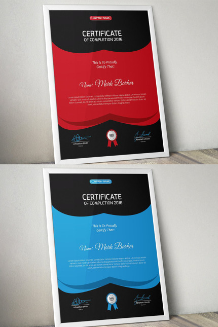 Kit Graphique #95647 Certificate Entreprise Divers Modles Web - Logo template Preview