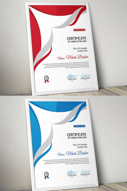 Kit Graphique #95648 Certificate Entreprise Divers Modles Web - Logo template Preview