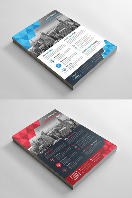 Kit Graphique #95676 Abstract Prospectus Divers Modles Web - Logo template Preview