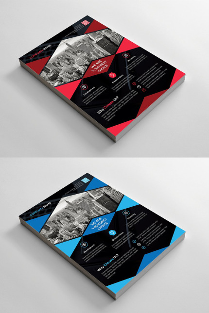 Kit Graphique #95677 Abstract Prospectus Divers Modles Web - Logo template Preview